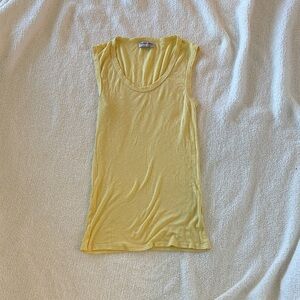 Michael Stars sunny yellow tank